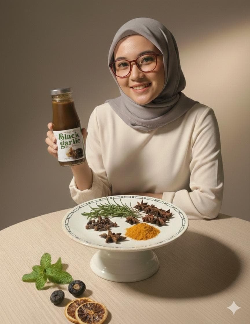 Black Garlic Detox Juice Elixir